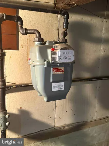 a view of a room with wooden walls