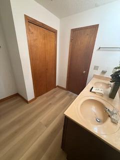 2252 Prytania Circle Navarre, FL 32566 - Photo 16 of 26 a bathroom with a sink and a mirror