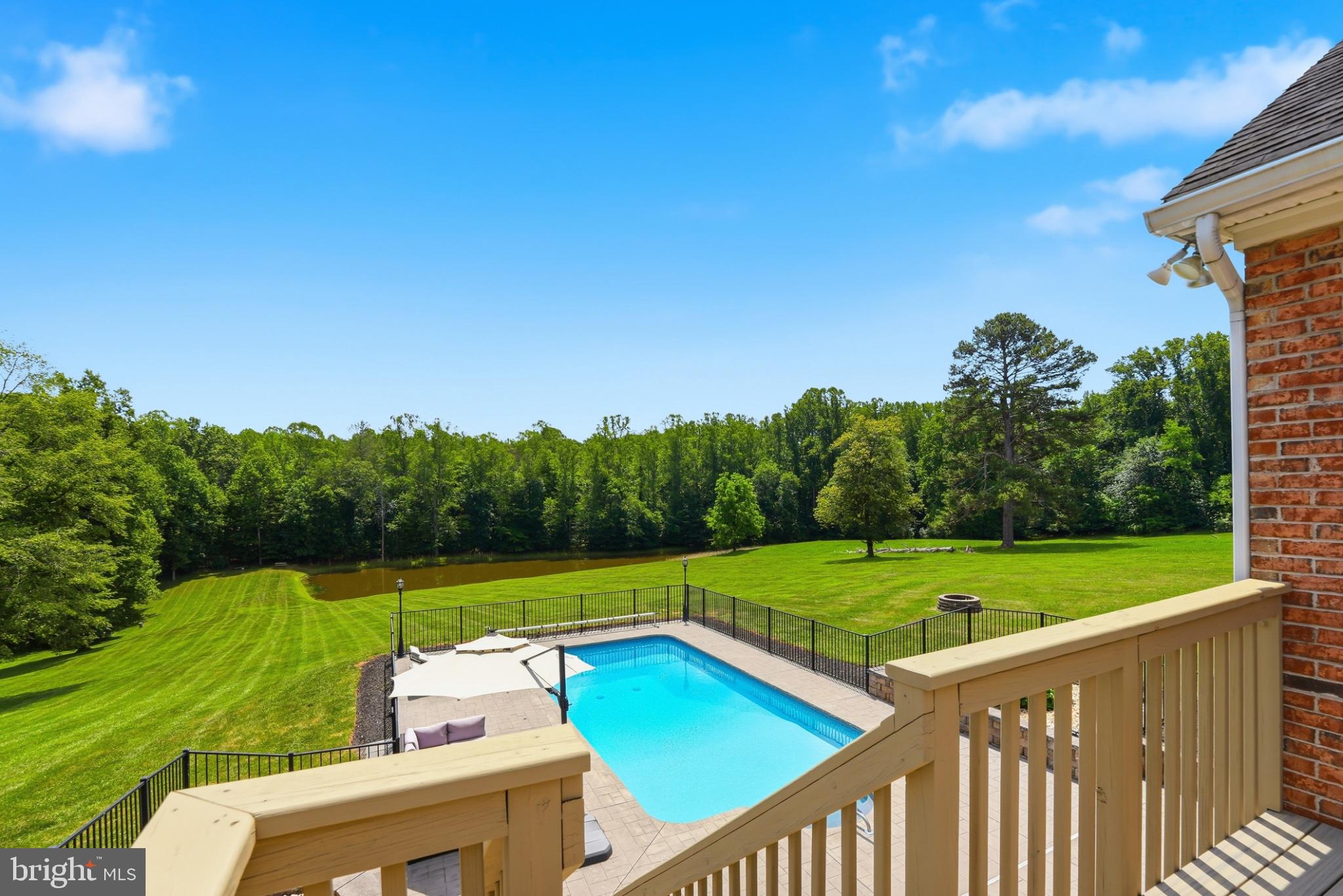 11337 Old Stillhouse Road Boston, VA 22713 - Photo 54 of 58 a view of a backyard with a small pool