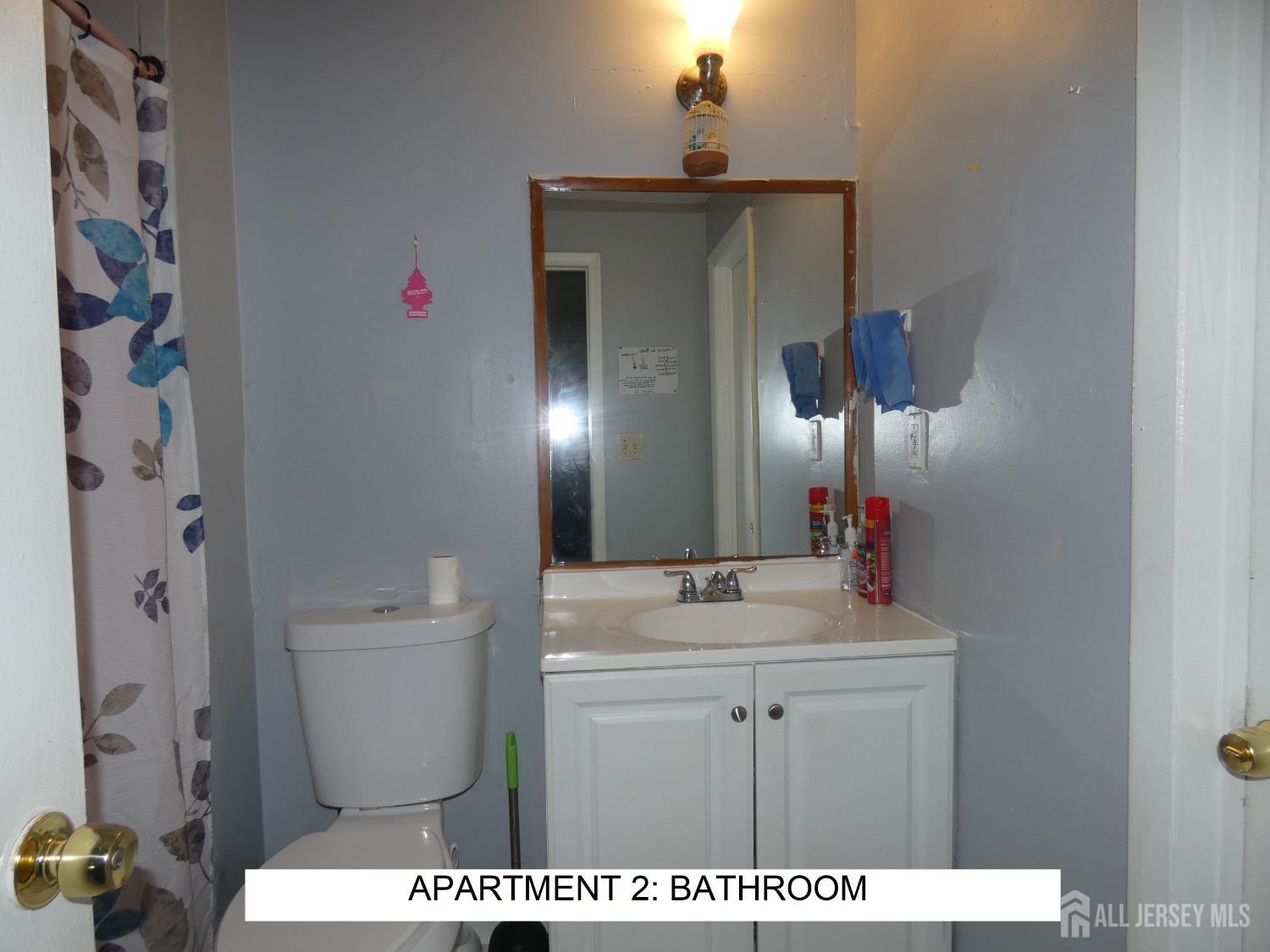 355 High Street Perth Amboy, NJ 08861 - Photo 13 of 19 a bathroom with a sink a toilet and shower