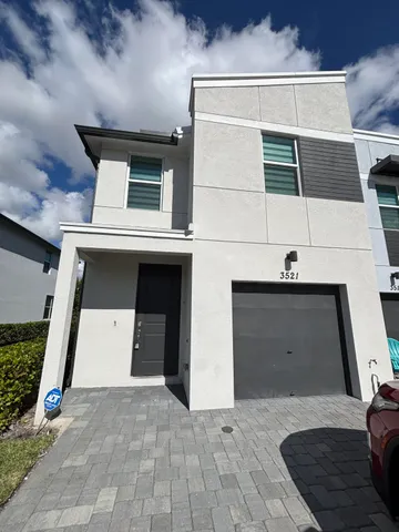 a view of a car garage