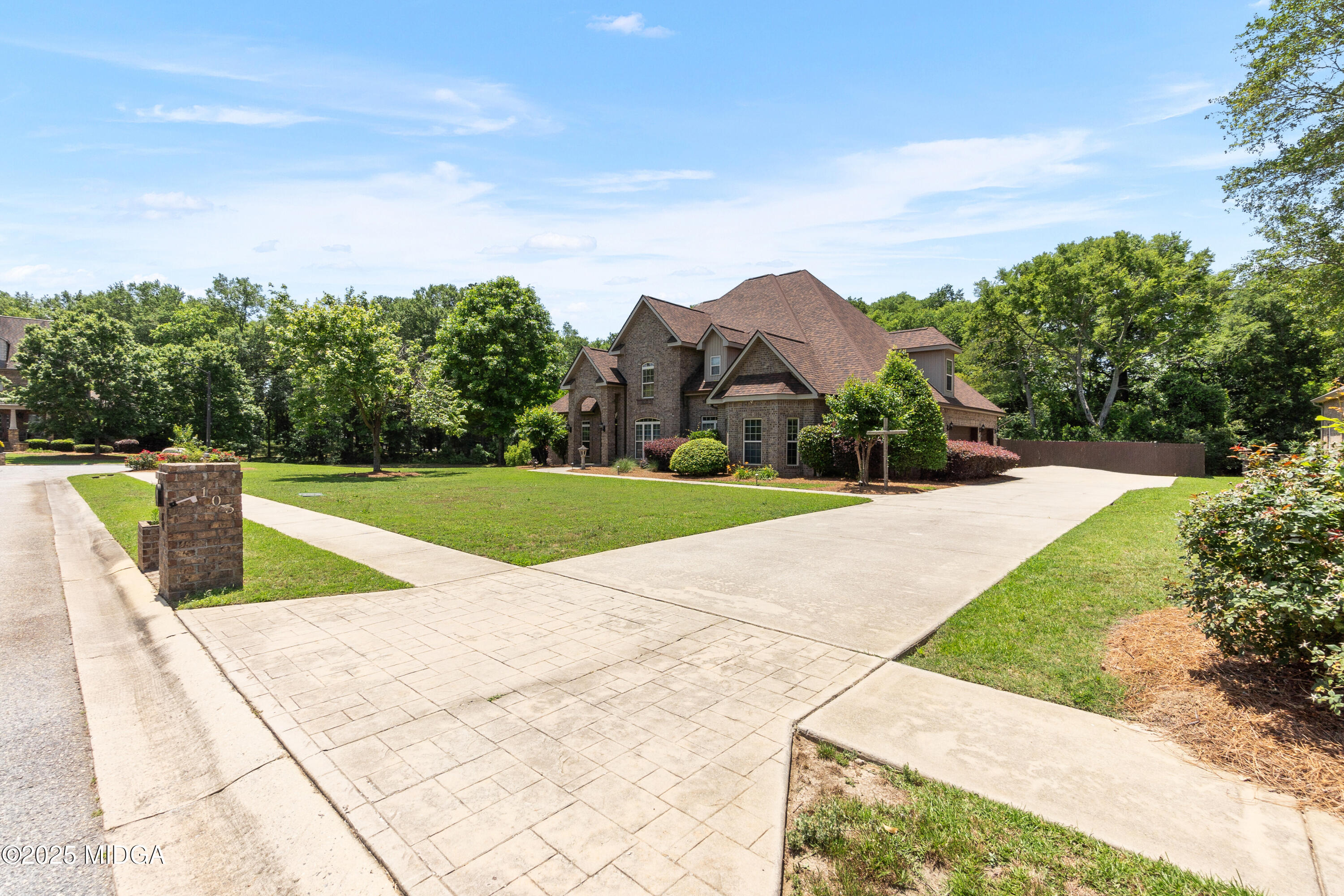 105 River Rock Court Perry, GA 31069 - Photo 9 of 61 a view of outdoor space yard and entertaining space