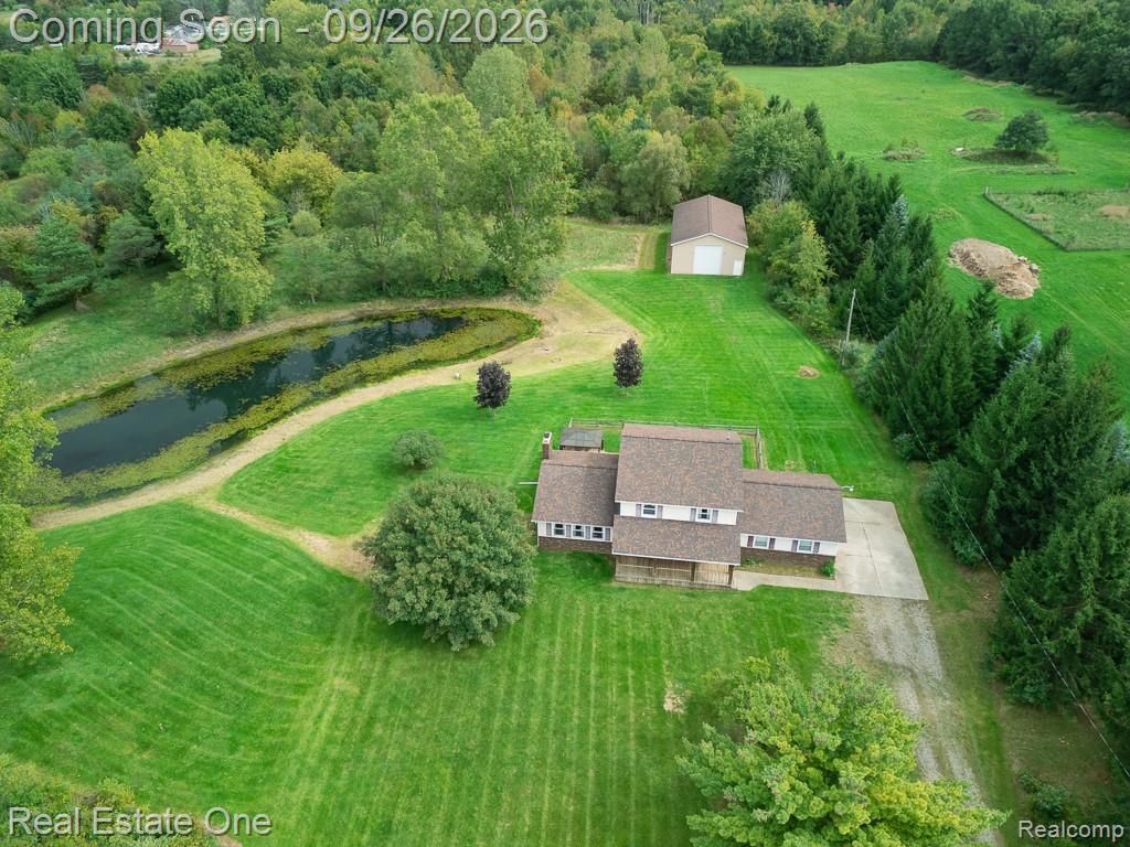 11095 Hogan Road Gaines, MI 48436 - Photo 3 of 47 32x60 pole barn, pond and home on 10.15 acres WOW