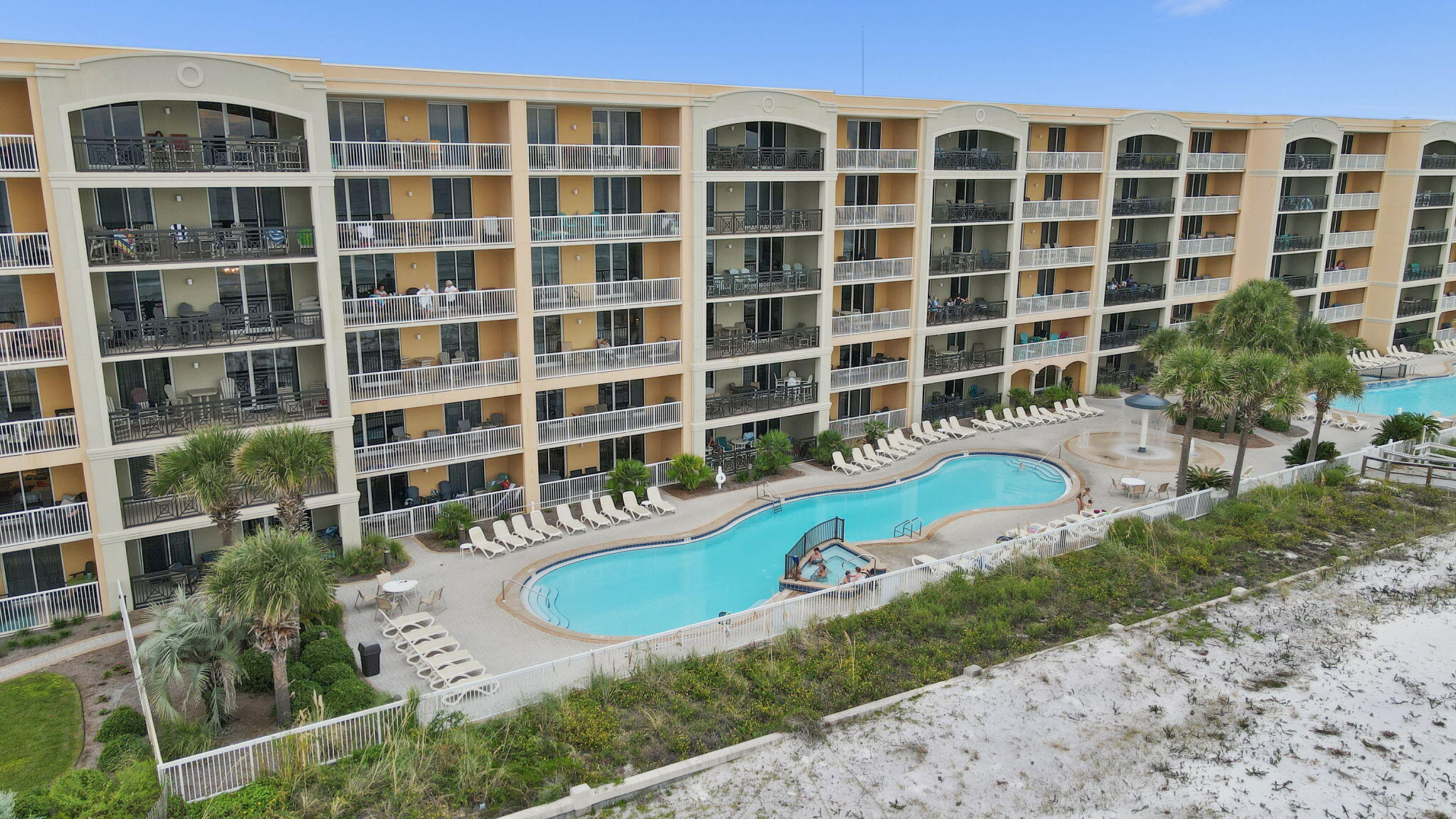 1150 Santa Rosa Boulevard, Unit 113 Fort Walton Beach, FL 32548 - Photo 5 of 71 Azure areal view from the beach