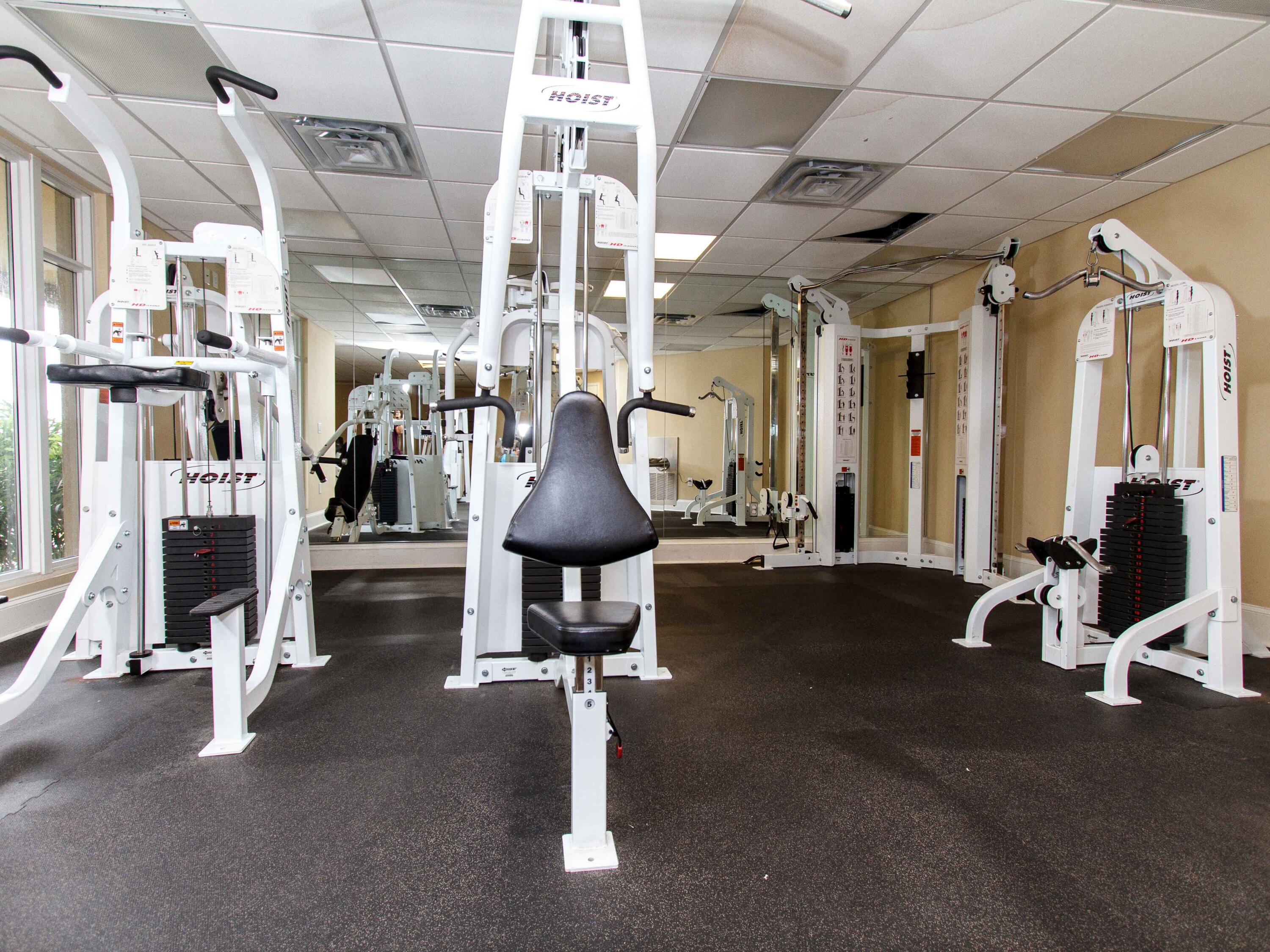 1150 Santa Rosa Boulevard, Unit 113 Fort Walton Beach, FL 32548 - Photo 68 of 71 a view of a room with gym equipment