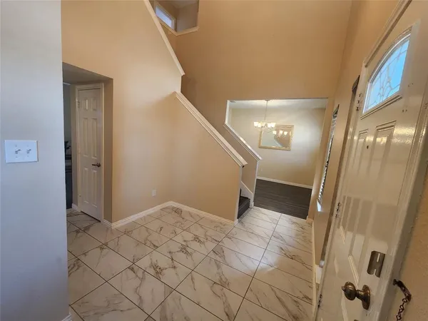 a view of an entryway