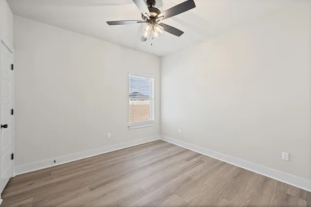 wooden floor in an empty room