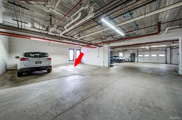 a view of car garage