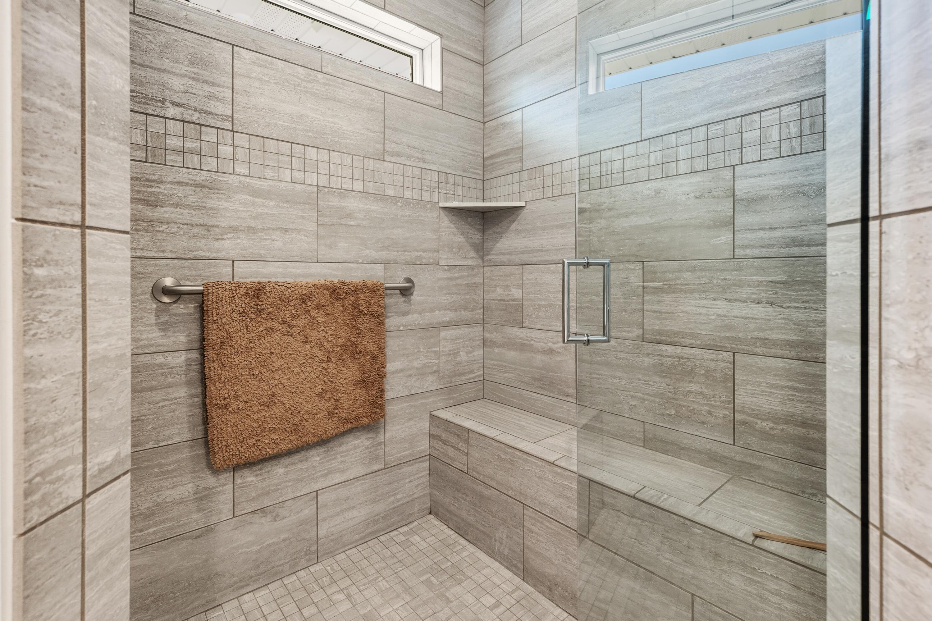 448 Ricker Avenue Santa Rosa Beach, FL 32459 - Photo 15 of 32 Primary Shower