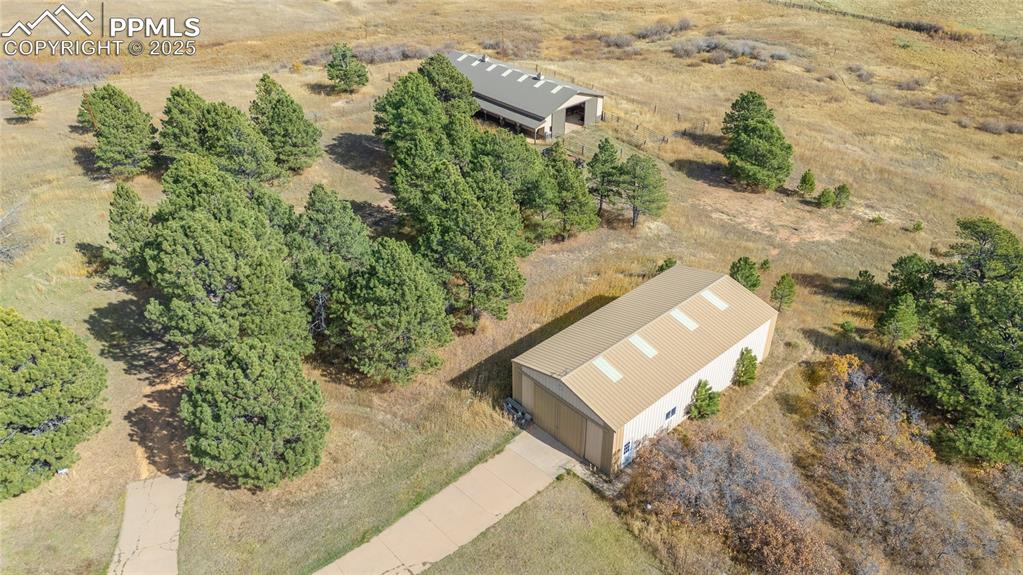 15410 South Perry Park Road Larkspur, CO 80118 - Photo 26 of 28 a view of a yard with an outdoor space