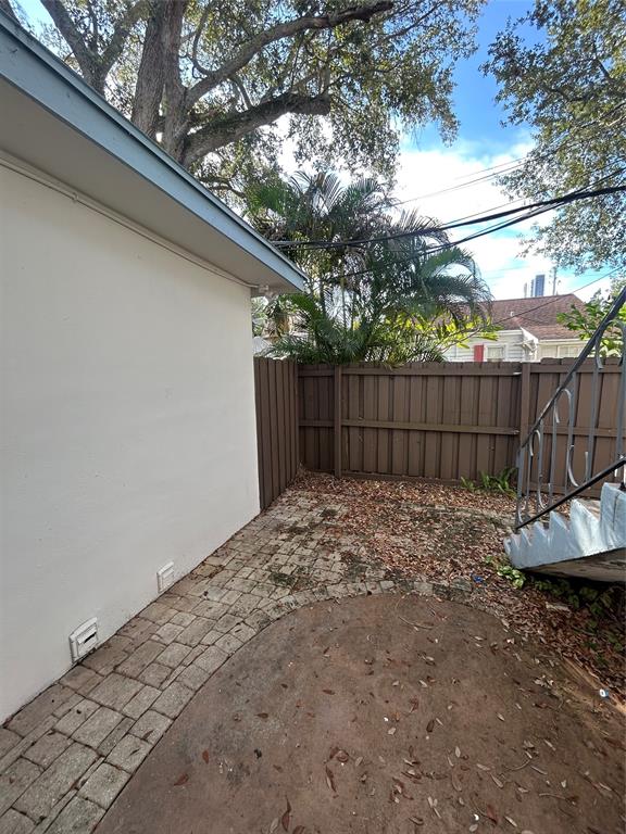 408 Northeast 7th Avenue, Unit 14 Fort Lauderdale, FL 33301 - Photo 8 of 8 a view of a backyard