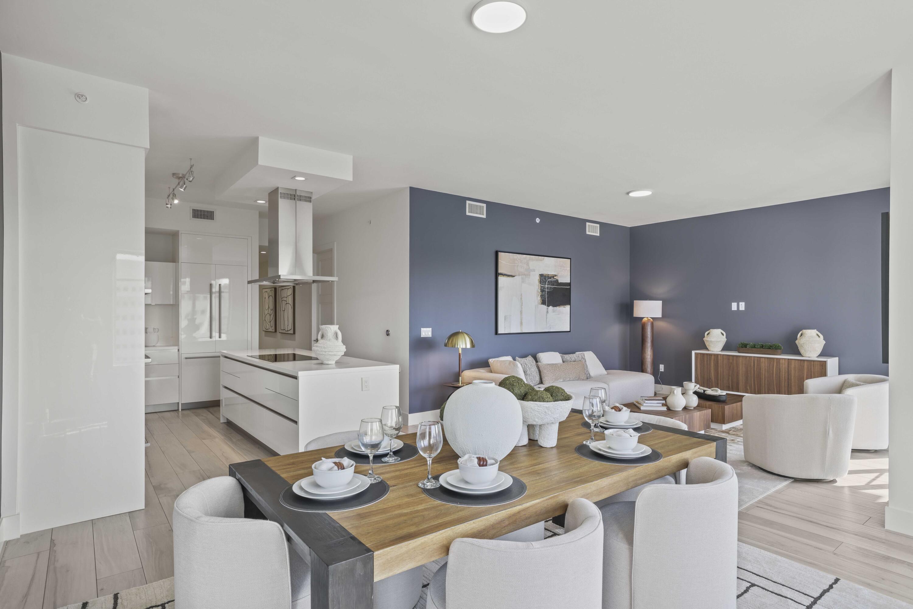 155 East Boca Raton Road, Unit 814 Boca Raton, FL 33432 - Photo 11 of 57 11 Dining:Kitchen:Living