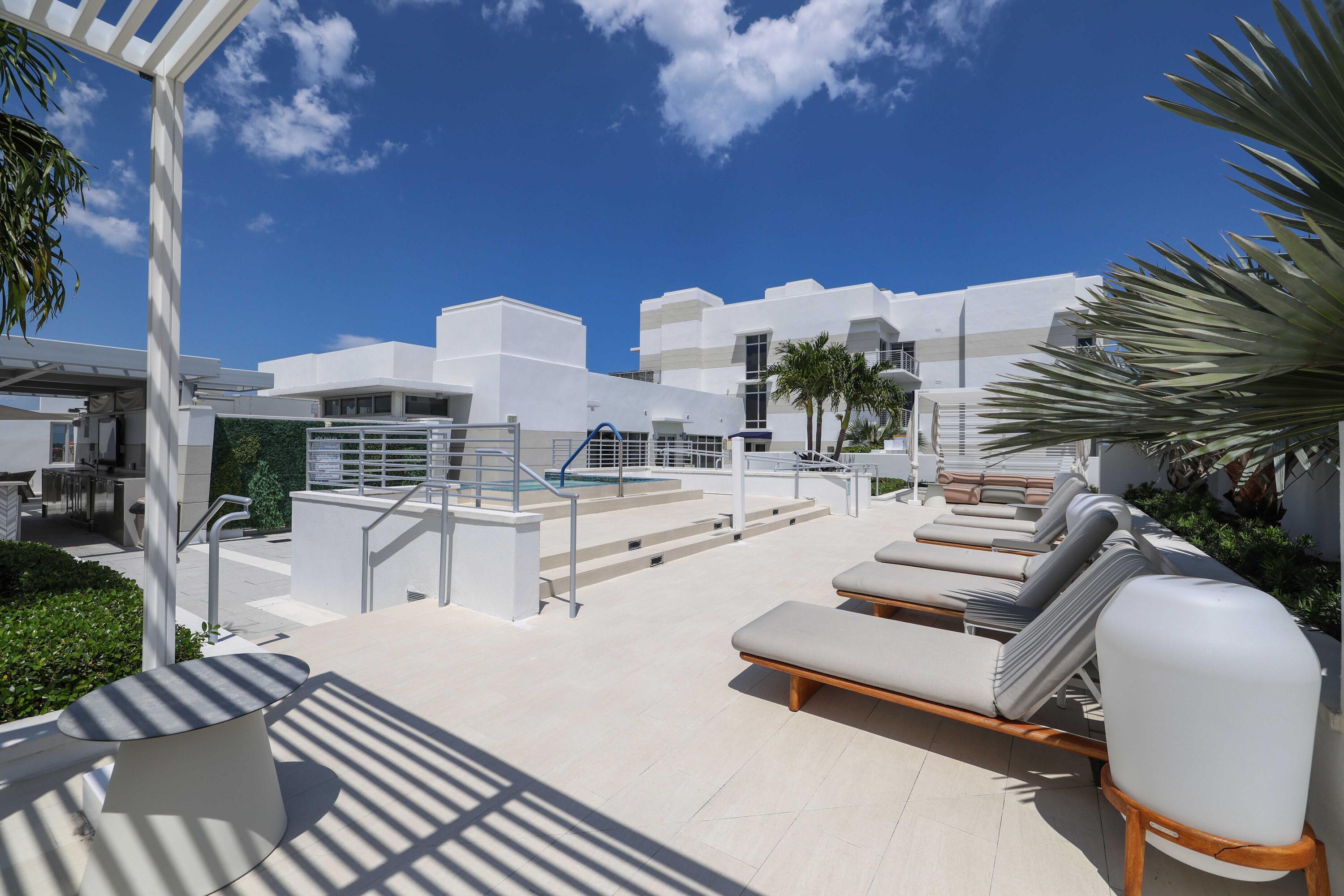 155 East Boca Raton Road, Unit 814 Boca Raton, FL 33432 - Photo 48 of 57 Tower 155 - 84. Rooftop Lounge Area