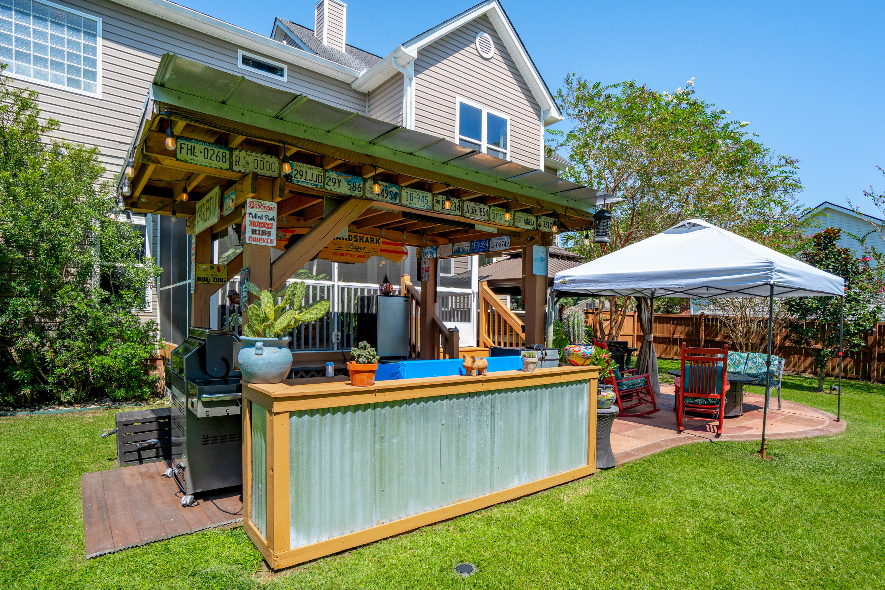 213 Harlech Way Charleston, SC 29414 - Photo 53 of 69 Summer Kitchen under Pregola