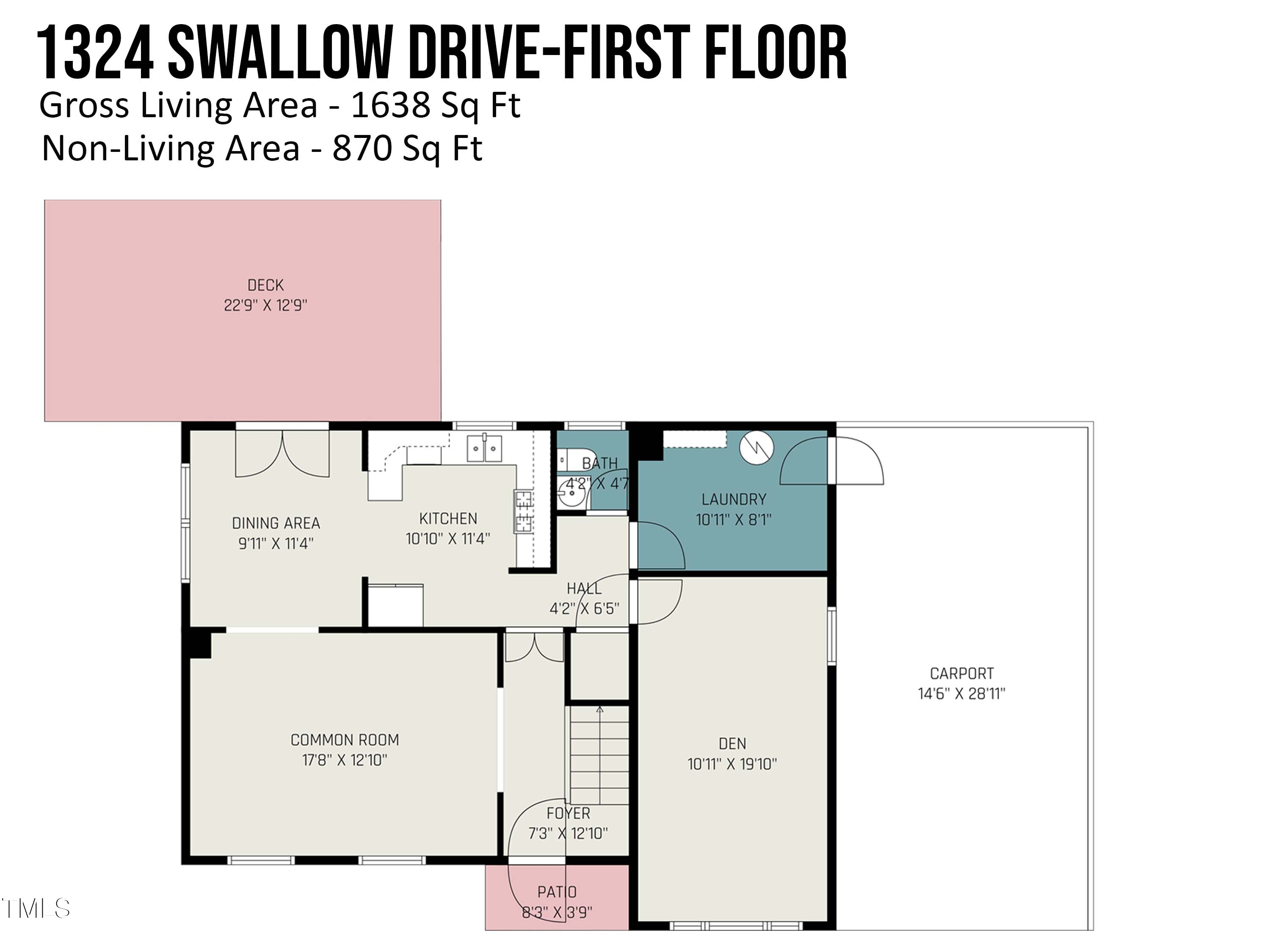 1324 Swallow Drive Raleigh, NC 27606 - Photo 27 of 27 Gallery Image 27