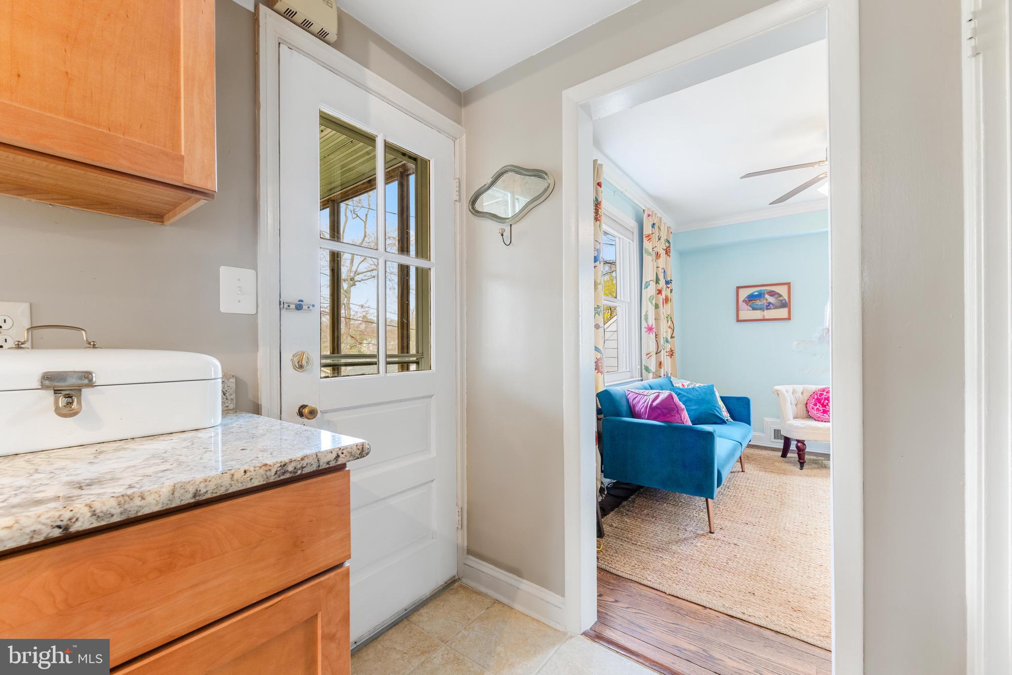 728 Overbrook Road Baltimore, MD 21212 - Photo 11 of 41 Exterior access to screened porch