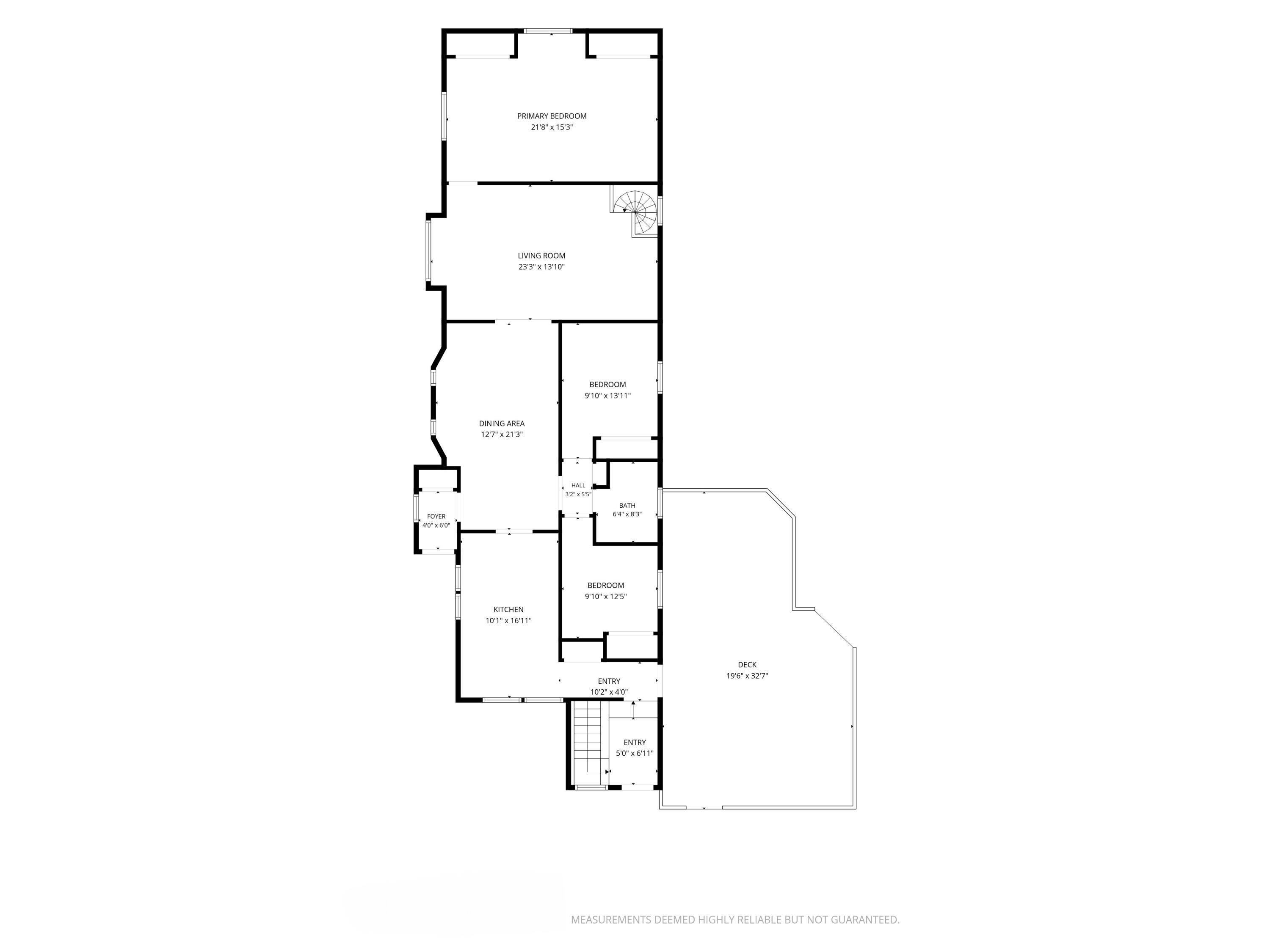 200 Lake Street Cascade, WI 53011 - Photo 36 of 36 Floor Plan Main Floor