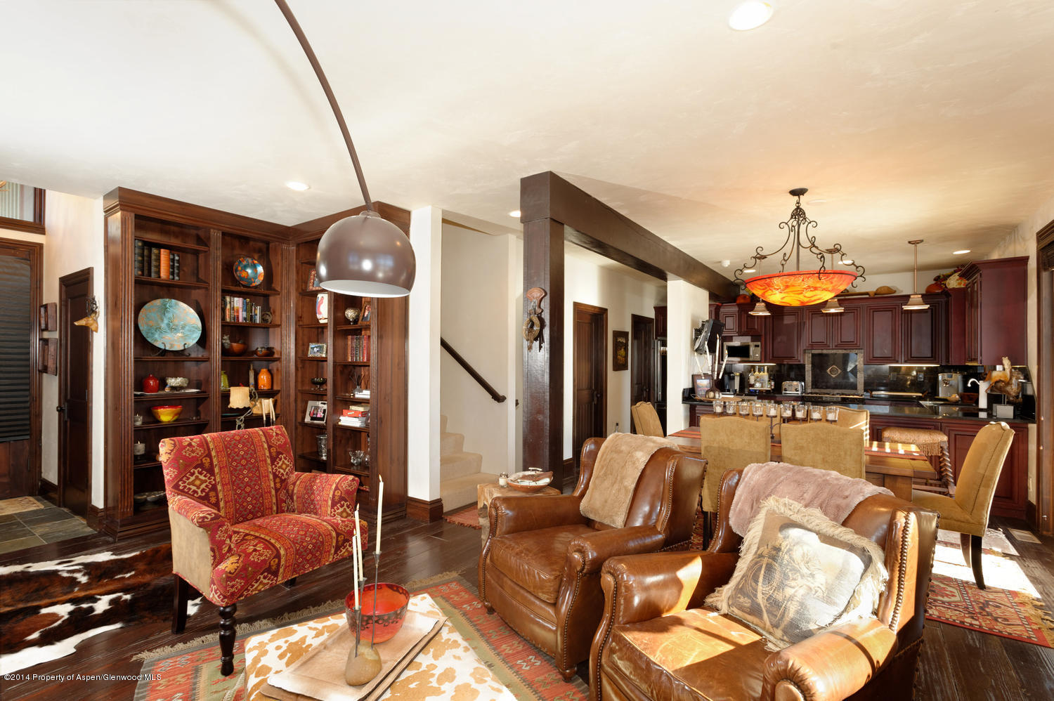 356 Hillcrest Drive Basalt, CO 81621 - Photo 8 of 29 a living room with furniture a dining table and chairs
