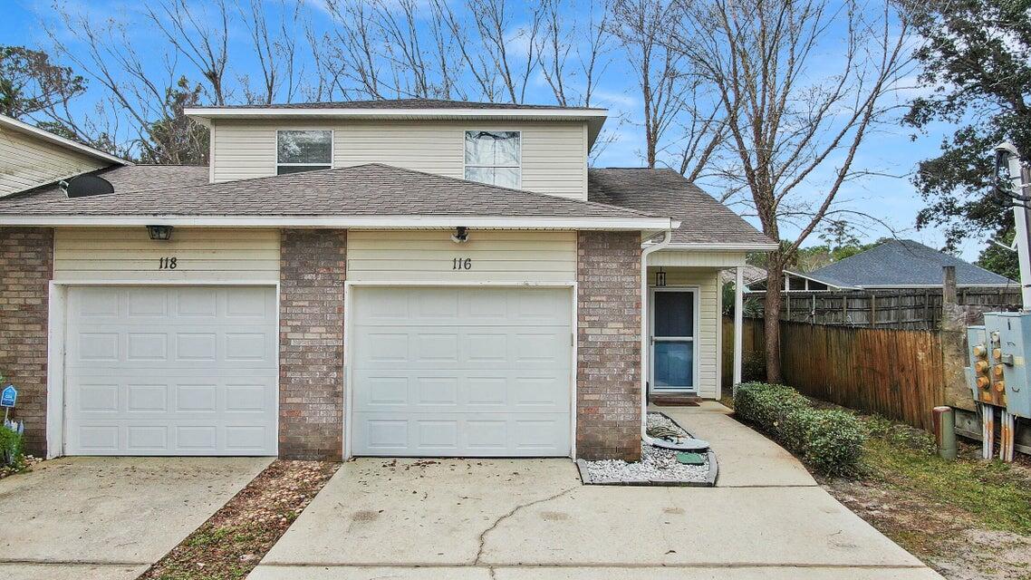 a view of a house with a door
