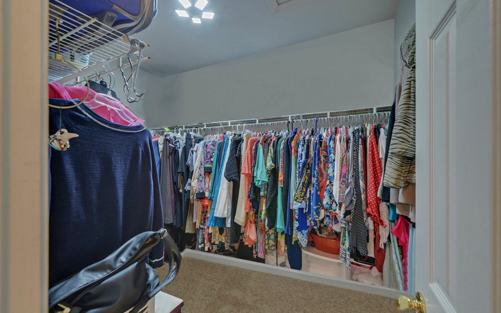 7300 Mr Bert Road Hiawassee, GA 30546 - Photo 21 of 48 a view of walk in closet with clothes
