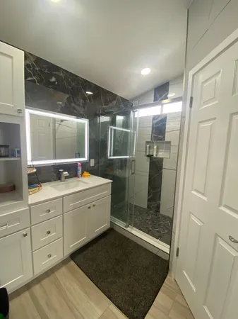 a view of storage and utility room