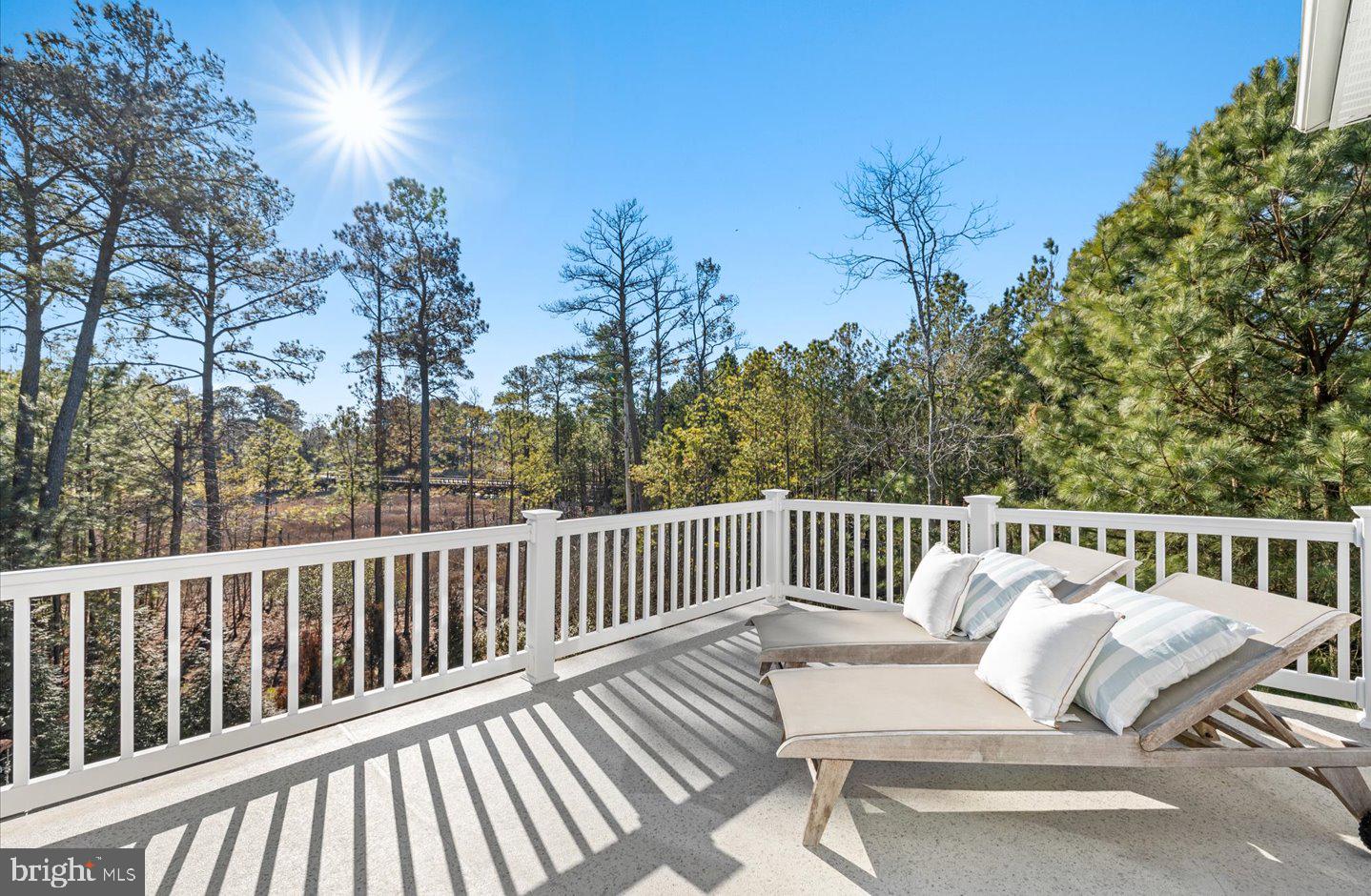23280 Horse Island Road Lewes, DE 19958 - Photo 39 of 71 a view of a chair in a balcony