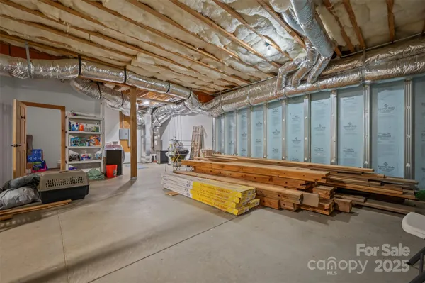 a view of a big room with gym equipment