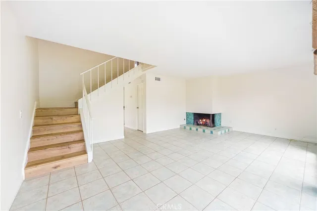 a view of outdoor space yard and mountain view