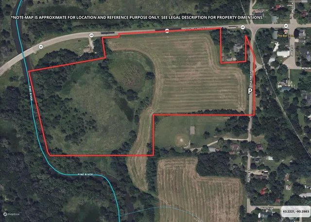 $156,380 | 22.34-ac Fulton Street, Lone Rock, WI 53556