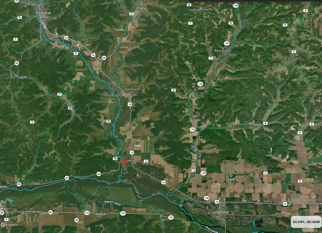 $156,380 | 22.34-ac Fulton Street, Lone Rock, WI 53556