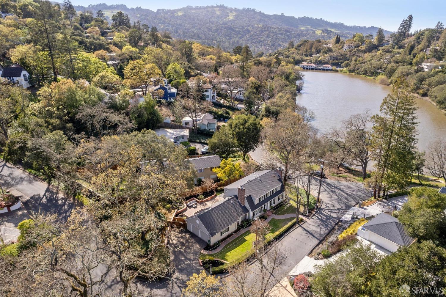 4 La Cuesta Road Orinda, CA 94563 - Photo 42 of 50 an aerial view of residential house with outdoor space
