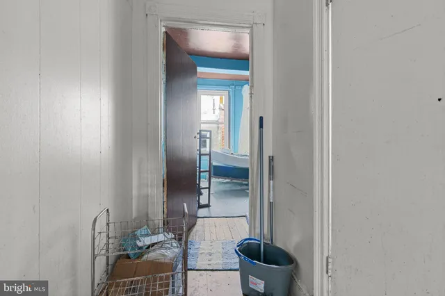 a view of a corridor