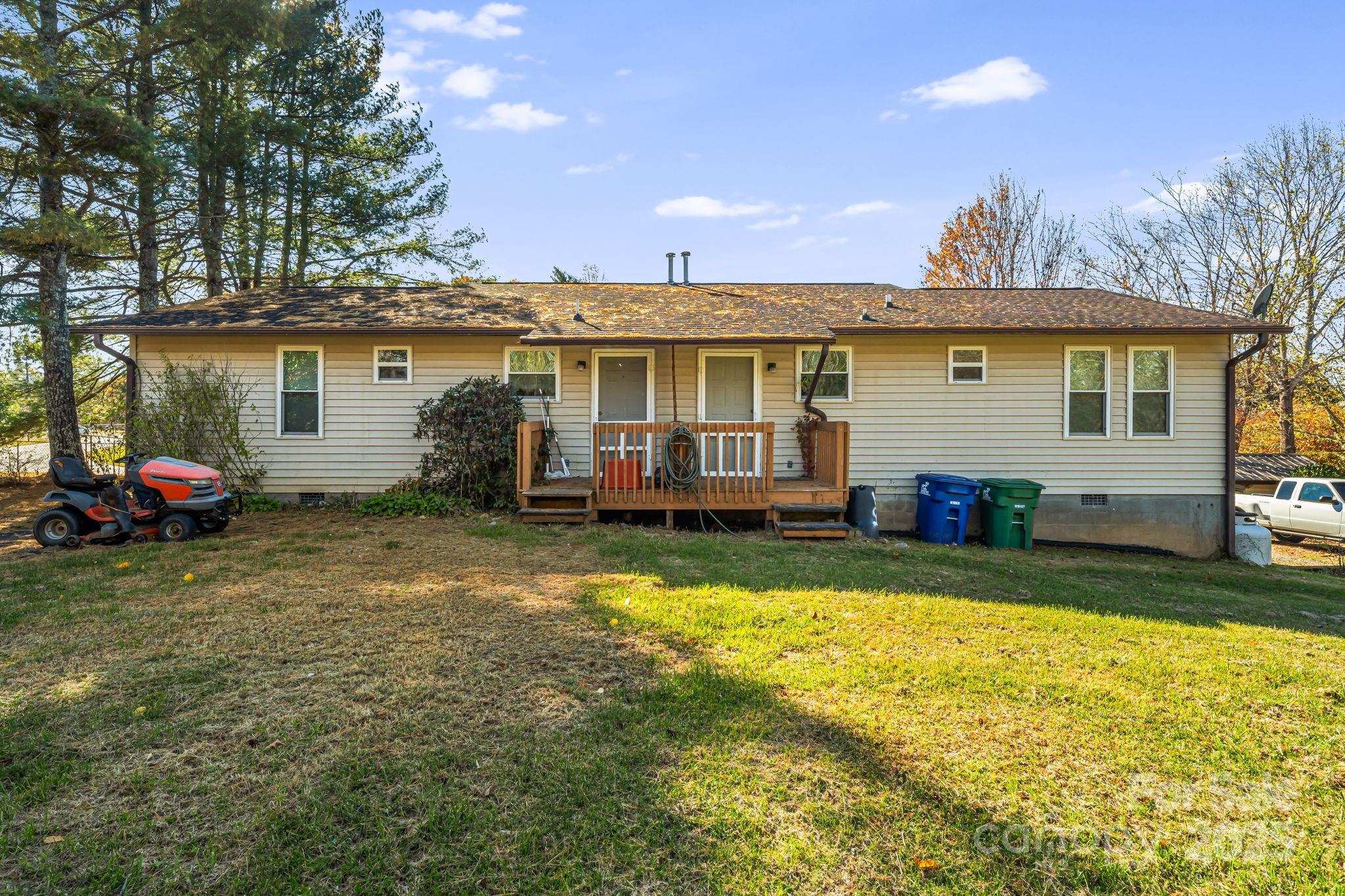 645 Flint Hill Road Alexander, NC 28701 - Photo 25 of 30 front view of a house with a yard