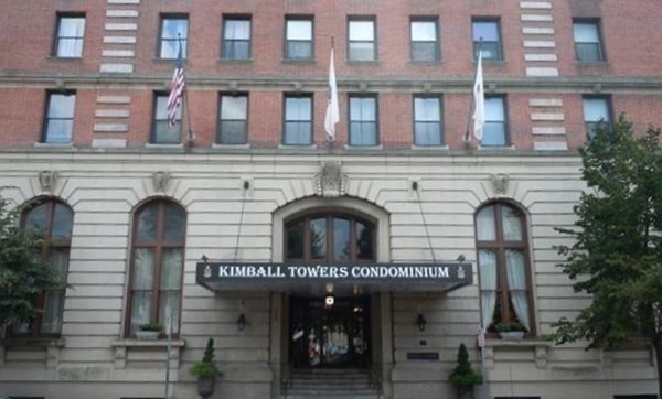 a front view of a building