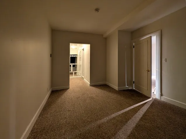 a view of empty room