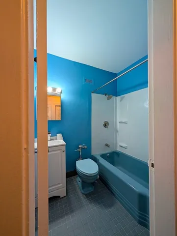 a view of locker room and window