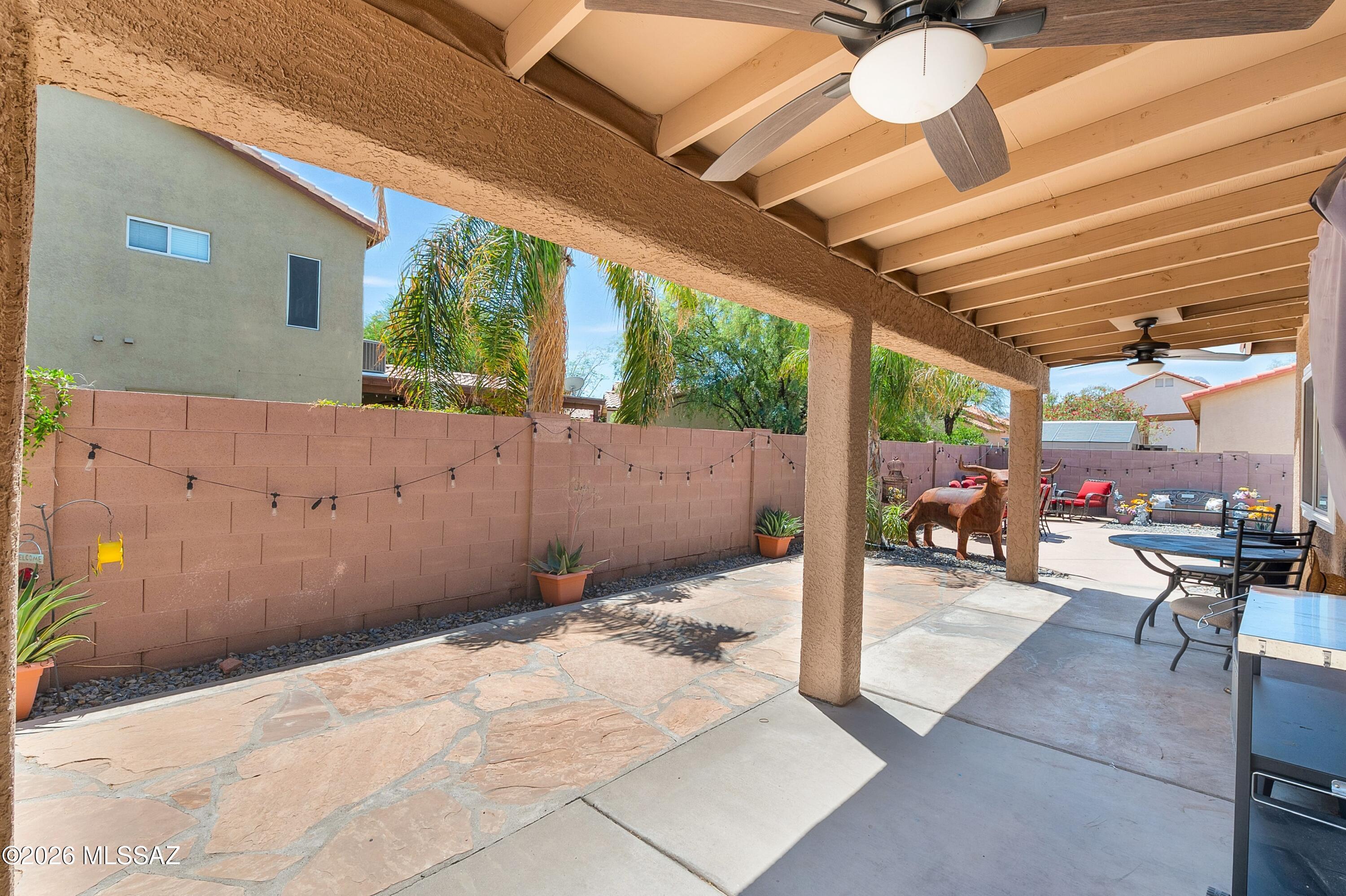 7159 West Maple Ridge Drive Tucson, AZ 85743 - Photo 25 of 42 a view of a patio