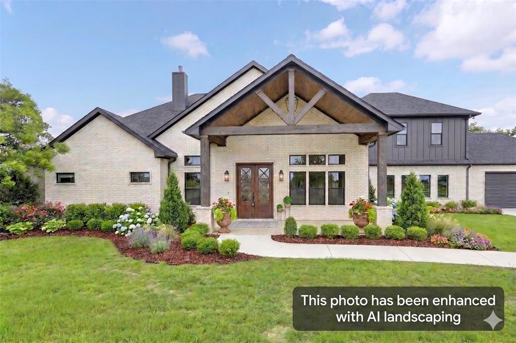 10373 Bobbie Lane Pilot Point, TX 76258 - Photo 2 of 40 Gorgeous drive up appeal with inspirational design element created with AI