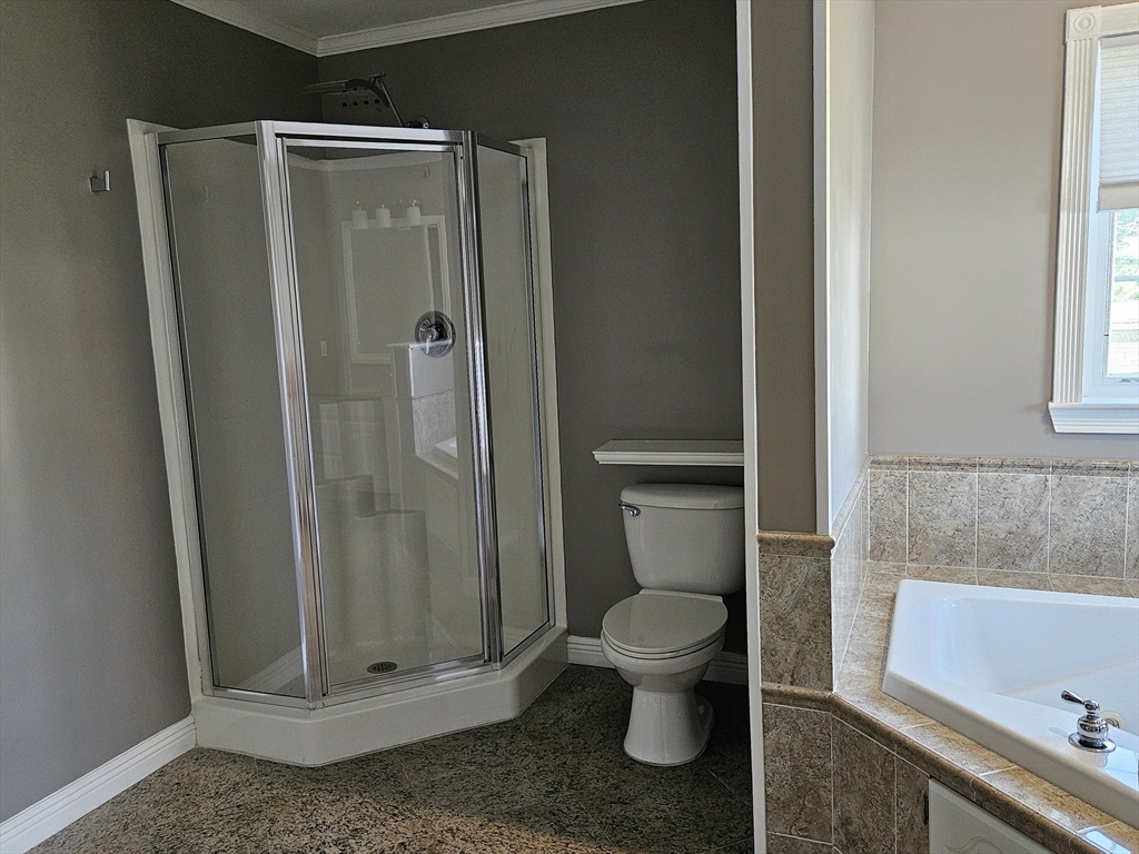 33 Barclay Street Fall River, MA 02724 - Photo 25 of 37 a bathroom with a granite countertop toilet and a sink