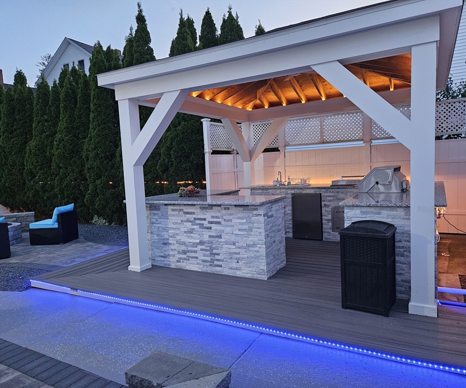 33 Barclay Street Fall River, MA 02724 - Photo 6 of 37 a view of outdoor space kitchen and entryway