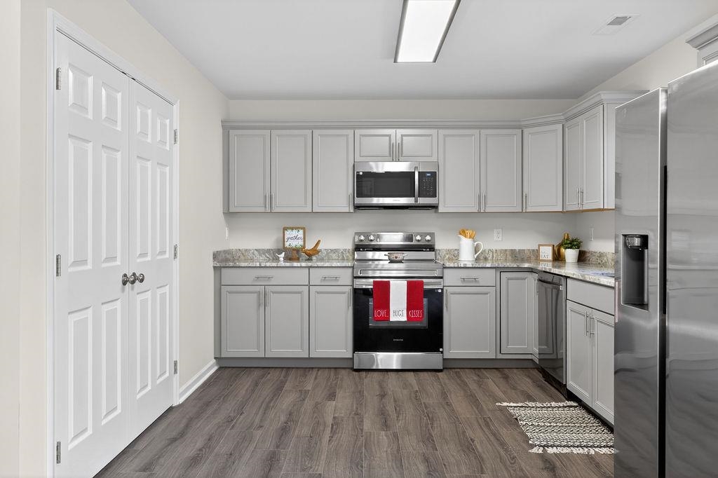 1637 A Street Waynesboro, VA 22980 - Photo 13 of 42 a kitchen with sink cabinets and stainless steel appliances