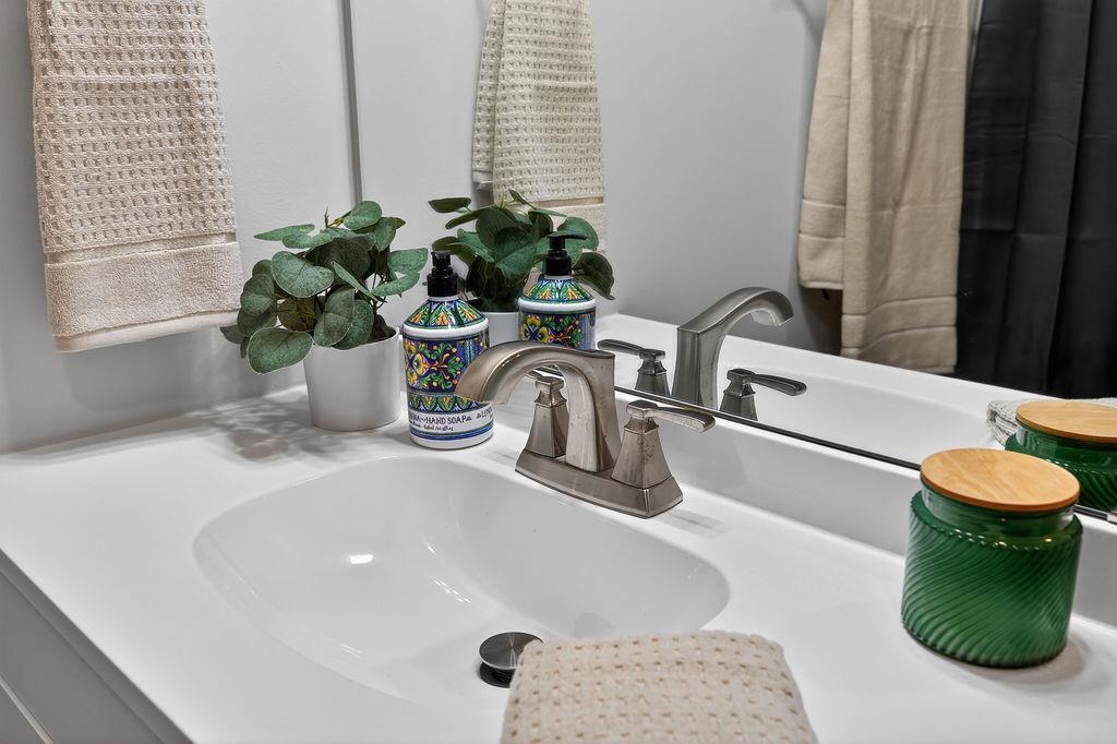 1637 A Street Waynesboro, VA 22980 - Photo 34 of 42 a bathroom with a potted plant and a sink