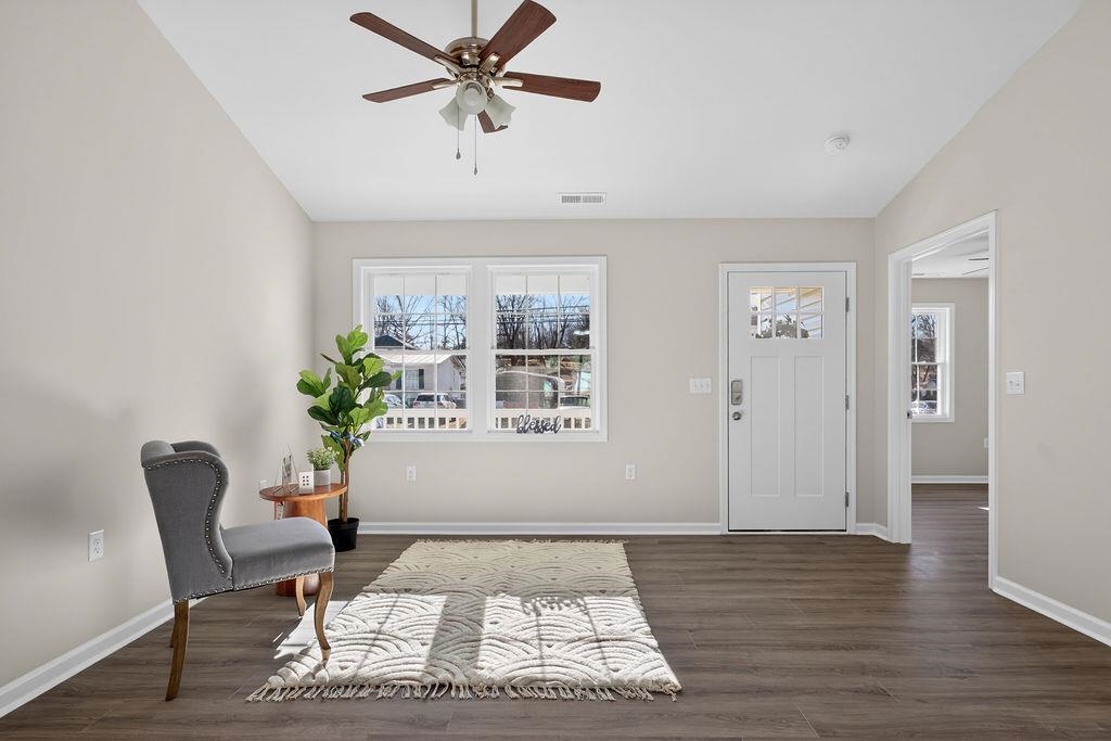 1637 A Street Waynesboro, VA 22980 - Photo 8 of 42 a living room with furniture and a potted plant