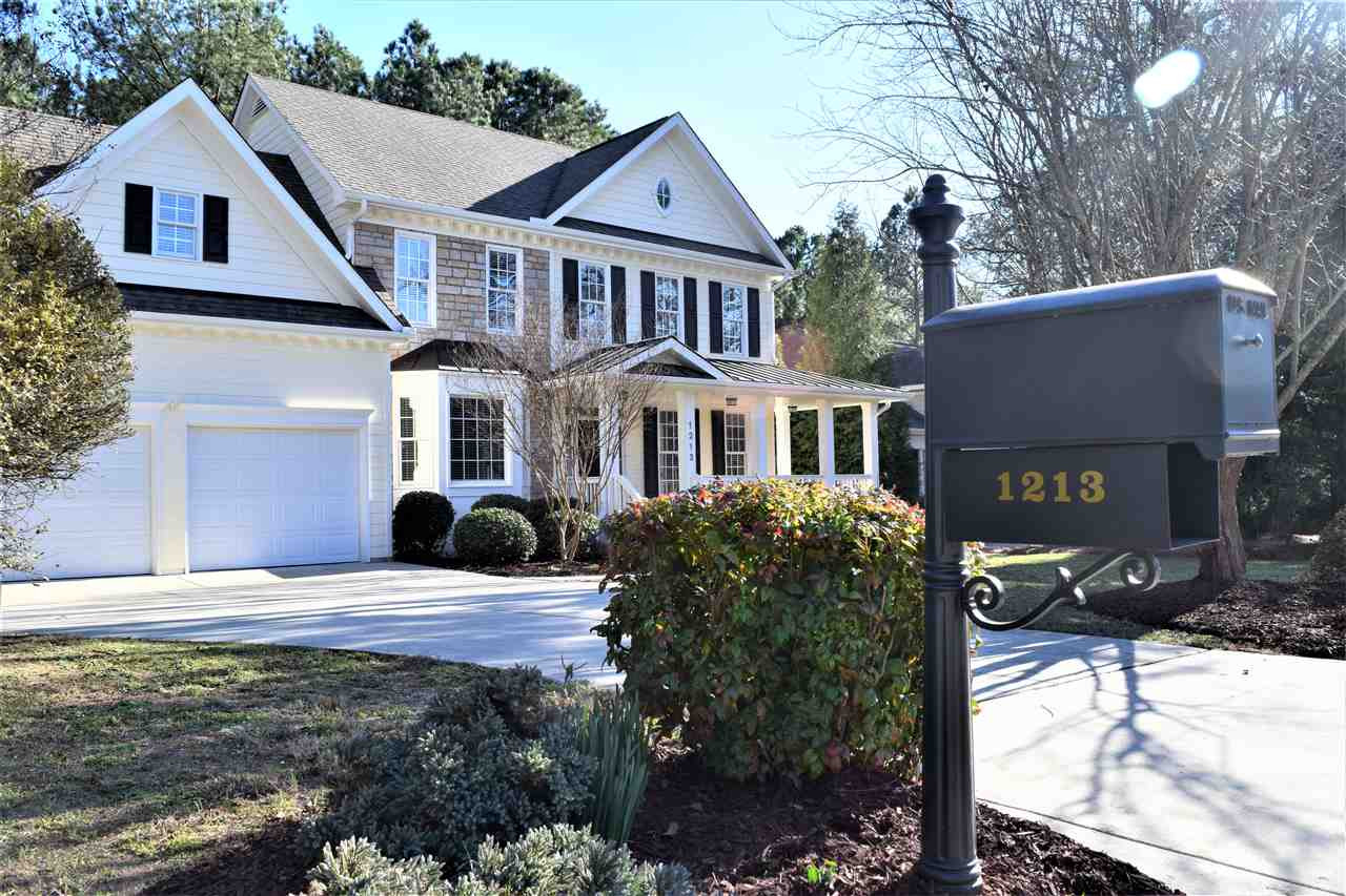 1213 Colonial Club Road Wake Forest, NC 27587 - Photo 3 of 25 Exterior Front