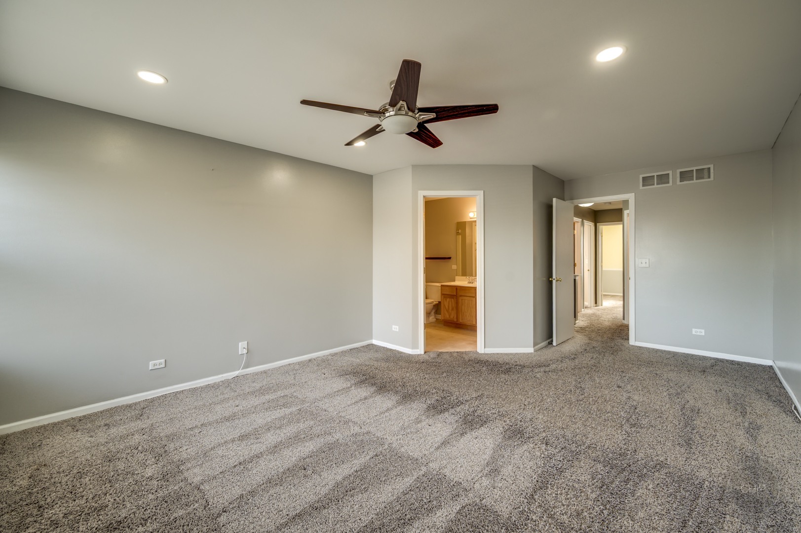 4055 Blackstone Drive, Unit 4055 Aurora, IL 60504 - Photo 19 of 43 an empty room with closet and windows