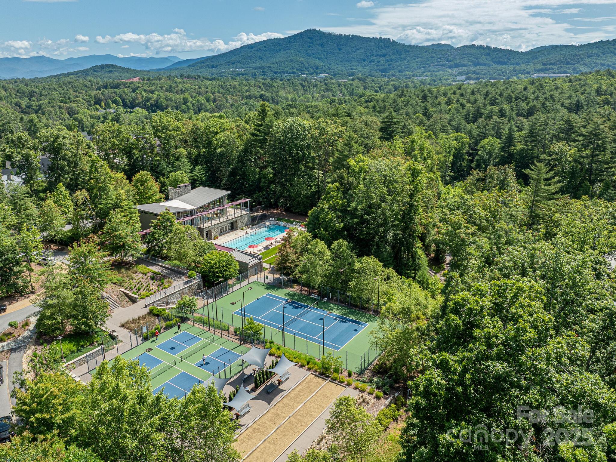 176 Valley Springs Road Asheville, NC 28803 - Photo 48 of 48 a view of a city with lush green forest