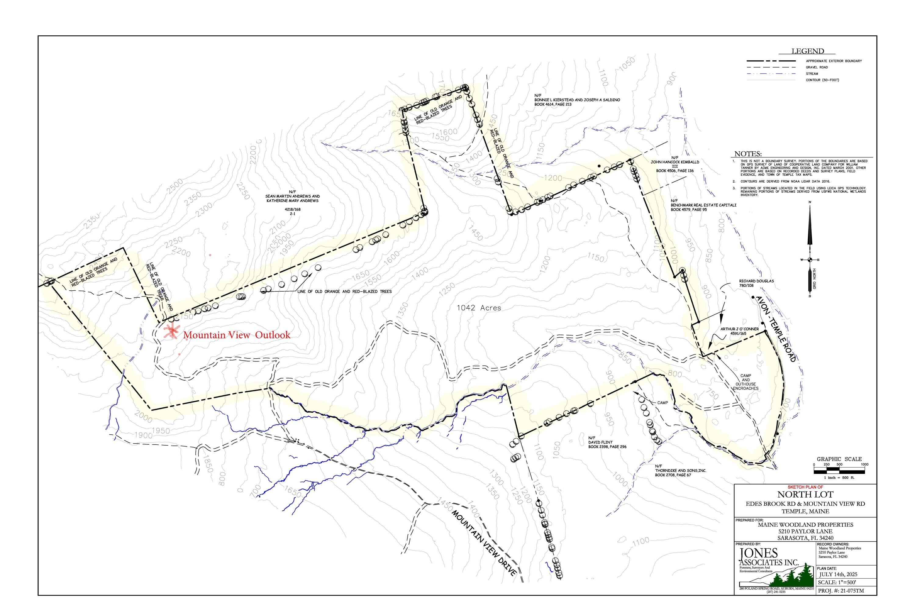 1000 Mountain View Extension Road Temple, ME 04984 - Photo 2 of 13 1042 Acre Temple Land