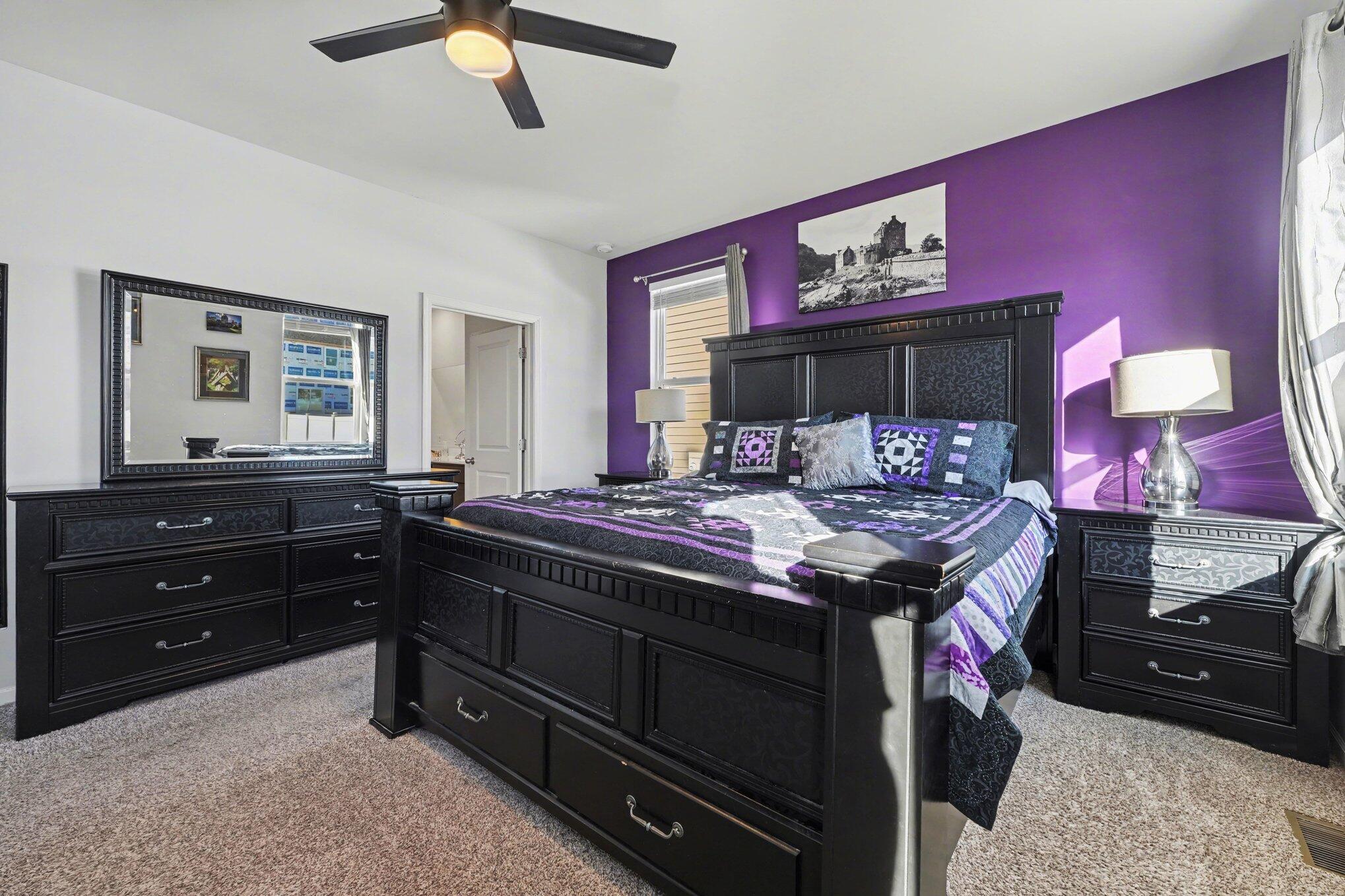 7787 West 105th Place Crown Point, IN 46307 - Photo 15 of 32 a bed room with a bed and a dresser