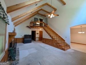 763 Sharp Top Circle Blairsville, GA 30512 - Photo 26 of 57 a view of entryway and hall with wooden floor