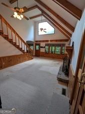 763 Sharp Top Circle Blairsville, GA 30512 - Photo 55 of 57 a view of a hallway with staircase